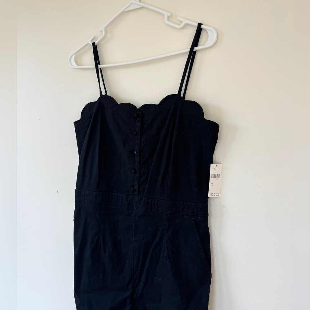 Anthropologie Women's Black Jumpsuit